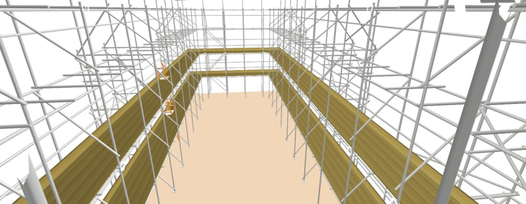 Southampton docks yacht enclosure scaffolding provider - ABG Scaffolding