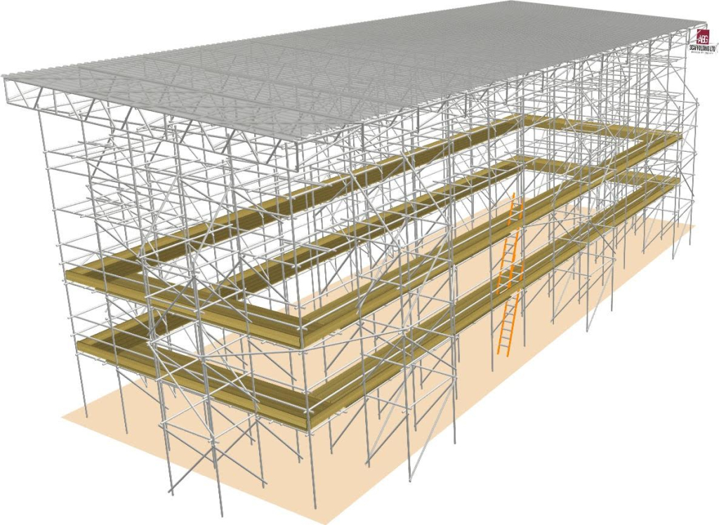 Southampton docks yacht enclosure scaffolding provider - ABG Scaffolding