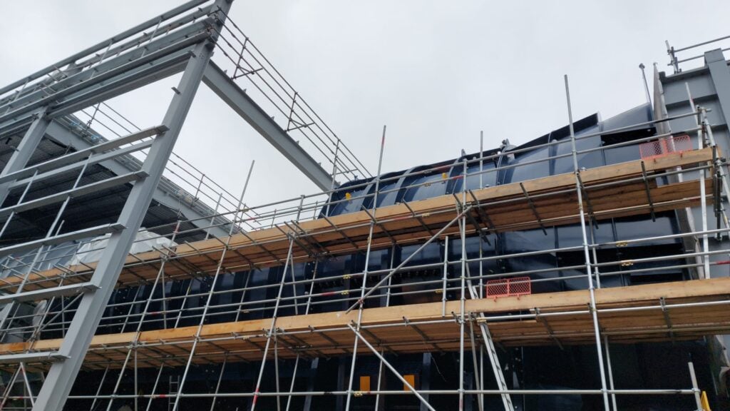 Red Bull Racing Wind Tunnel ABG Scaffolding 11